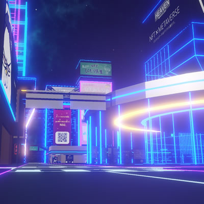 NFT連携型メタバース空間制作