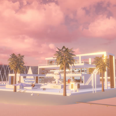 札幌メタバース 仮想展示会空間イメージ